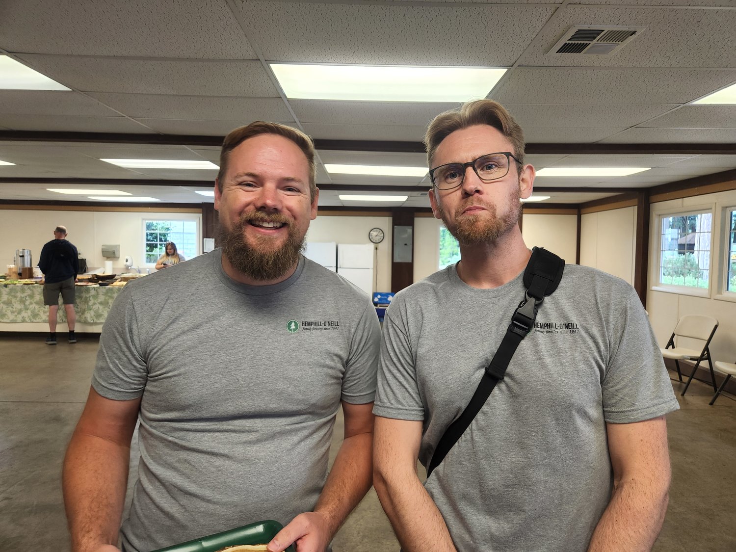 Jeremy, left, and Jesse O'Neill, fourth generation working at company.